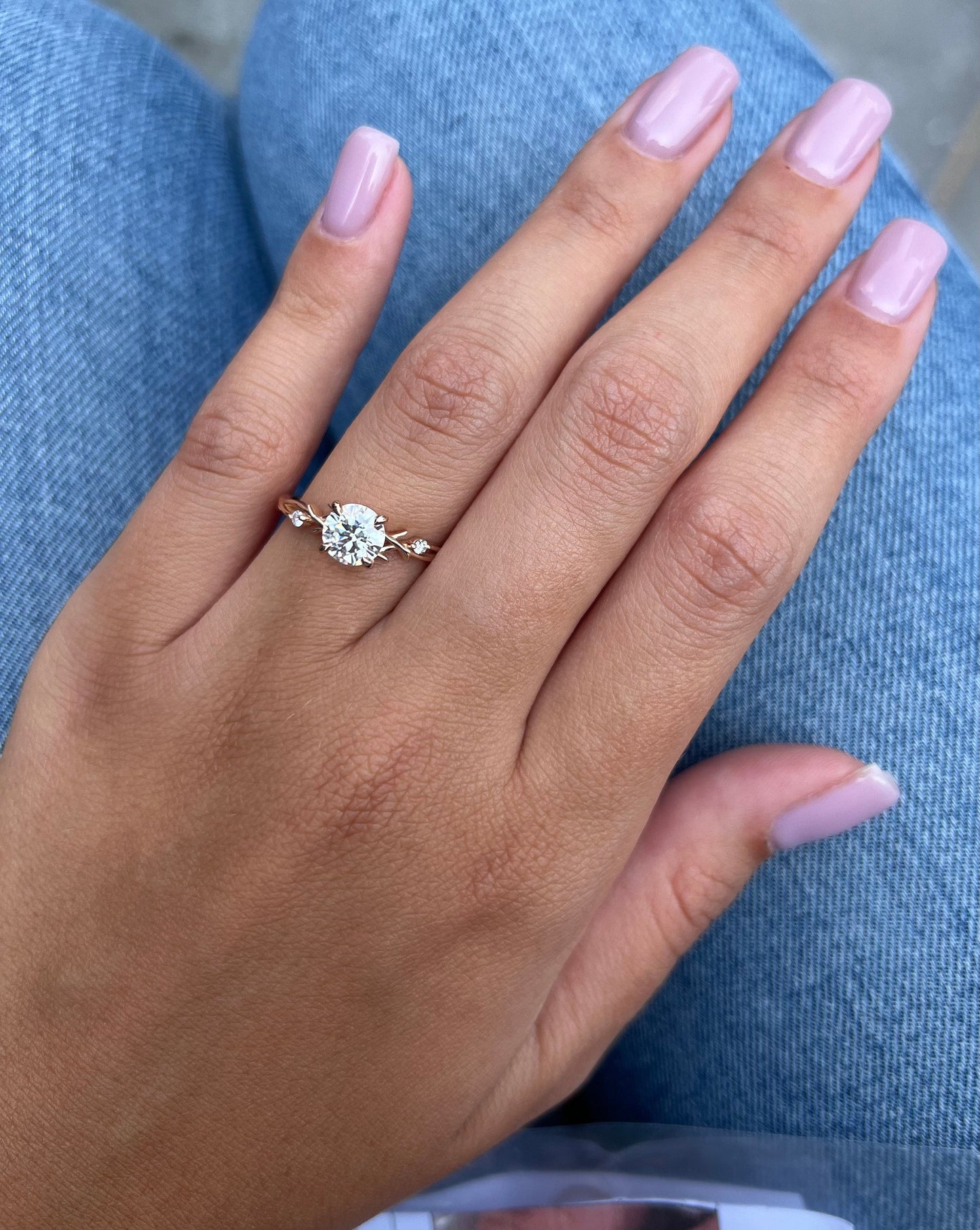 Edelia — Set Nupcial Diamante de Laboratorio 1 ct Oro 14K