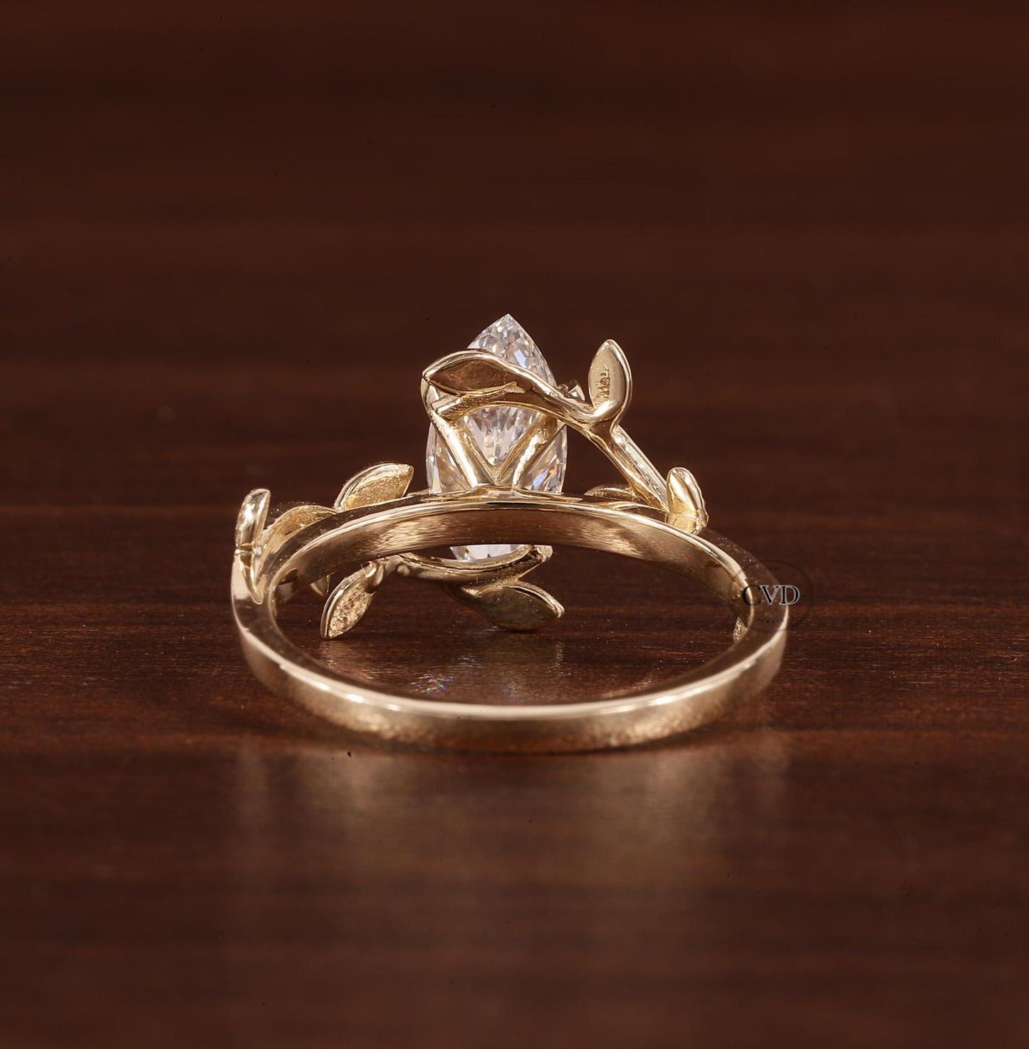 Mirto — Anillo de Compromiso Diamante de Laboratorio Marquise 1 ct Oro 14K