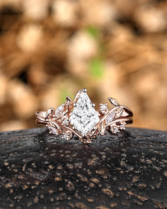 Celosia — Set Nupcial Diamante de Laboratorio 1 ct Oro 14K