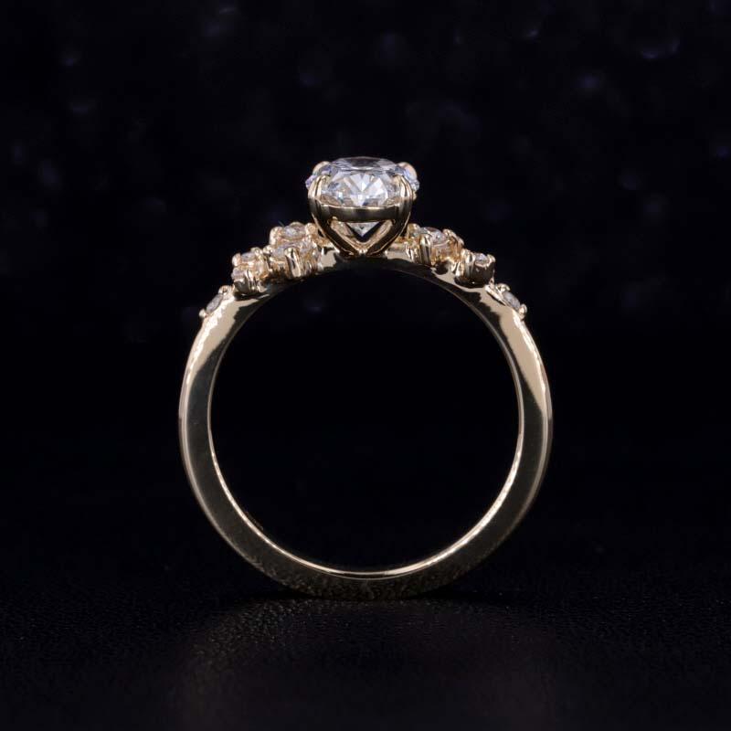 Verbena — Anillo de Compromiso Diamante de Laboratorio 1.75 ct Oro 14K